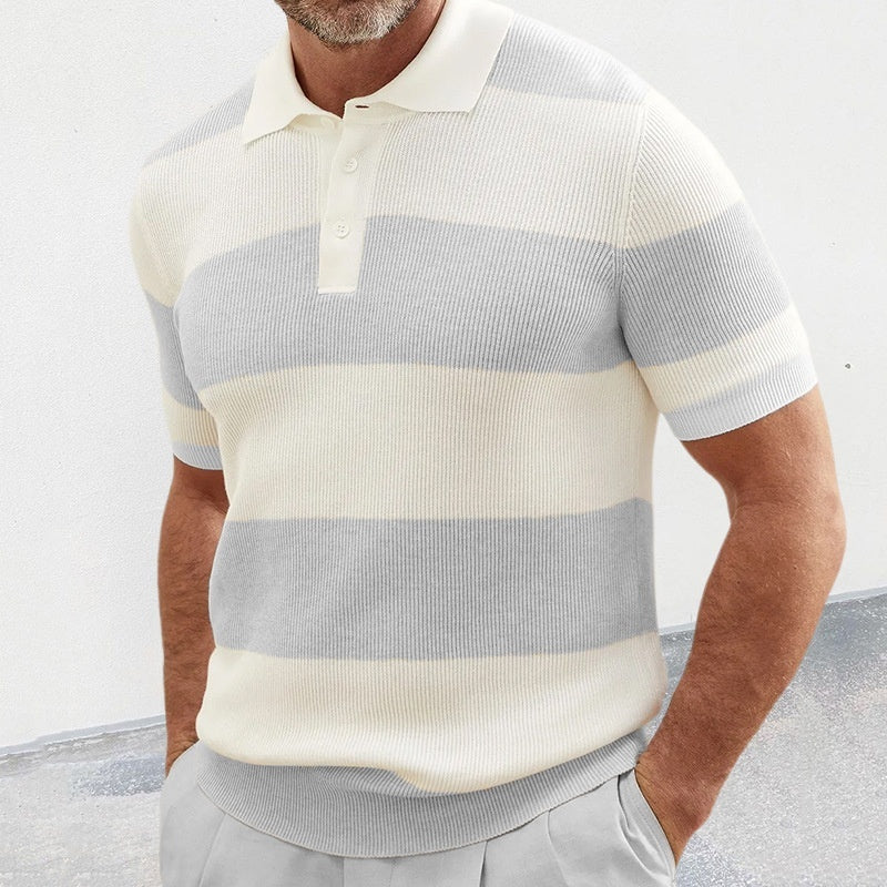 Men's Summer Lapel Sweater