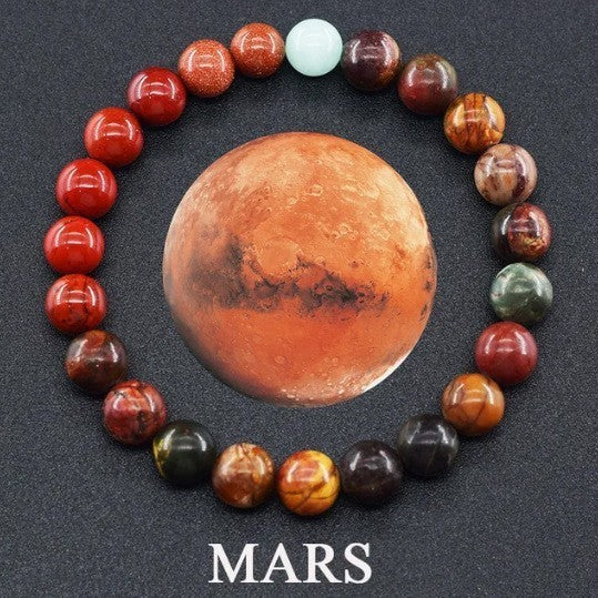 Couple's Matte Stone Bracelet