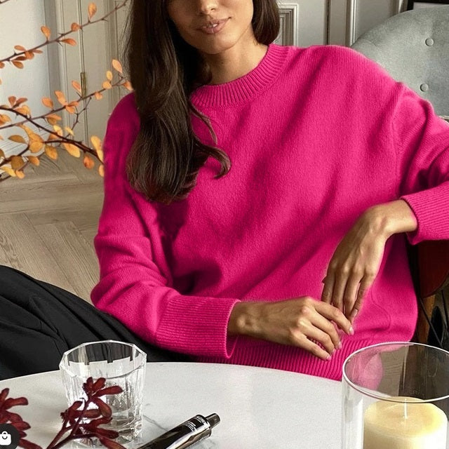 For Sweater Women Sweaters Wool Jumper Basic Korean Fashion