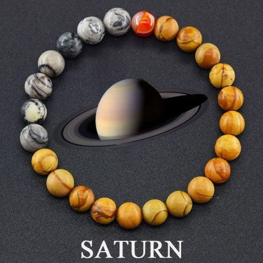 Couple's Matte Stone Bracelet