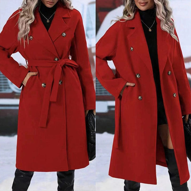 Women's Winter Trench Coat