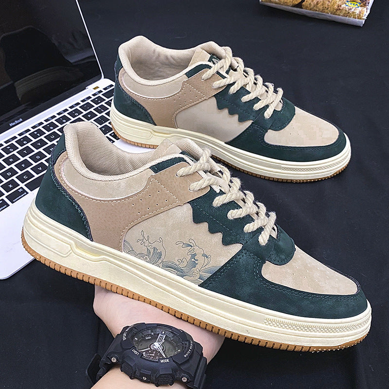 Men's Lace-Up Fashion Sneakers