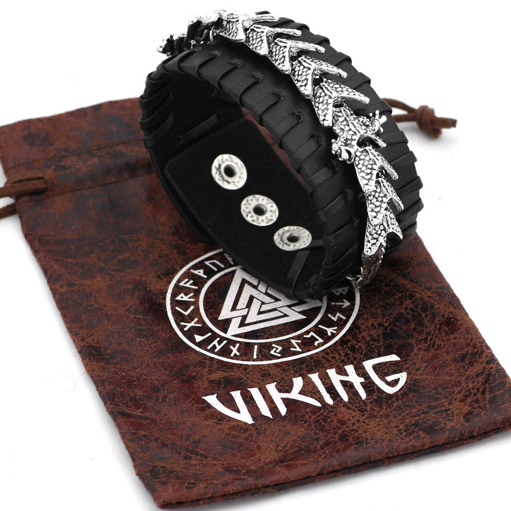 Viking Dragon Bracelet