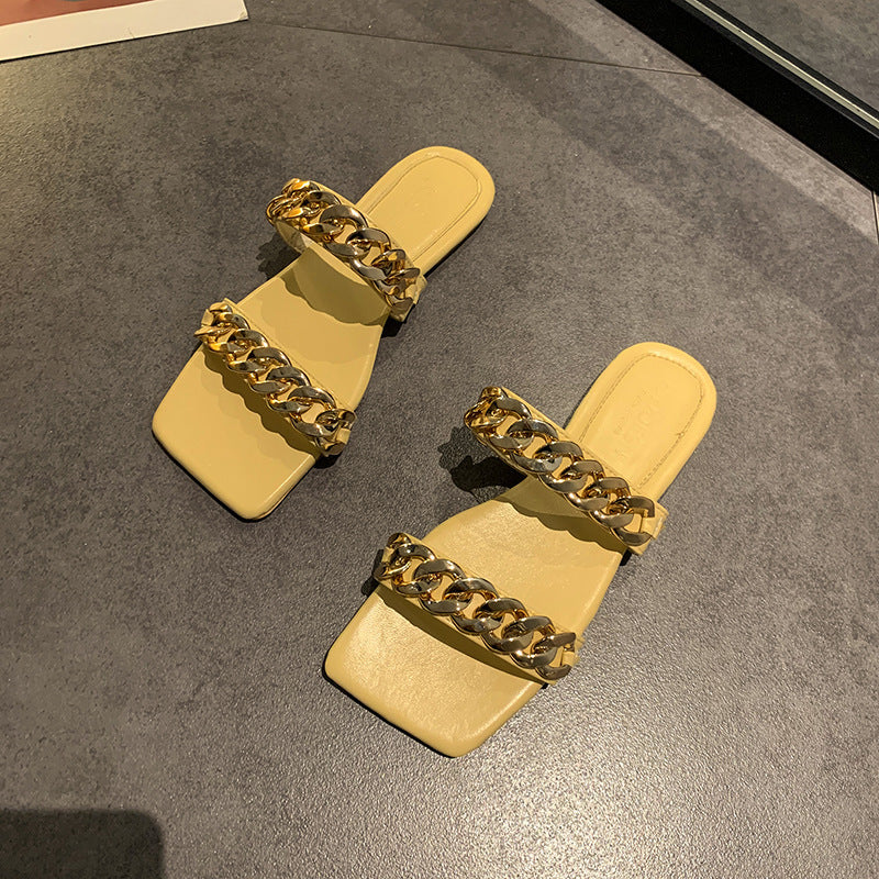 Women's Summer Chain Slippers