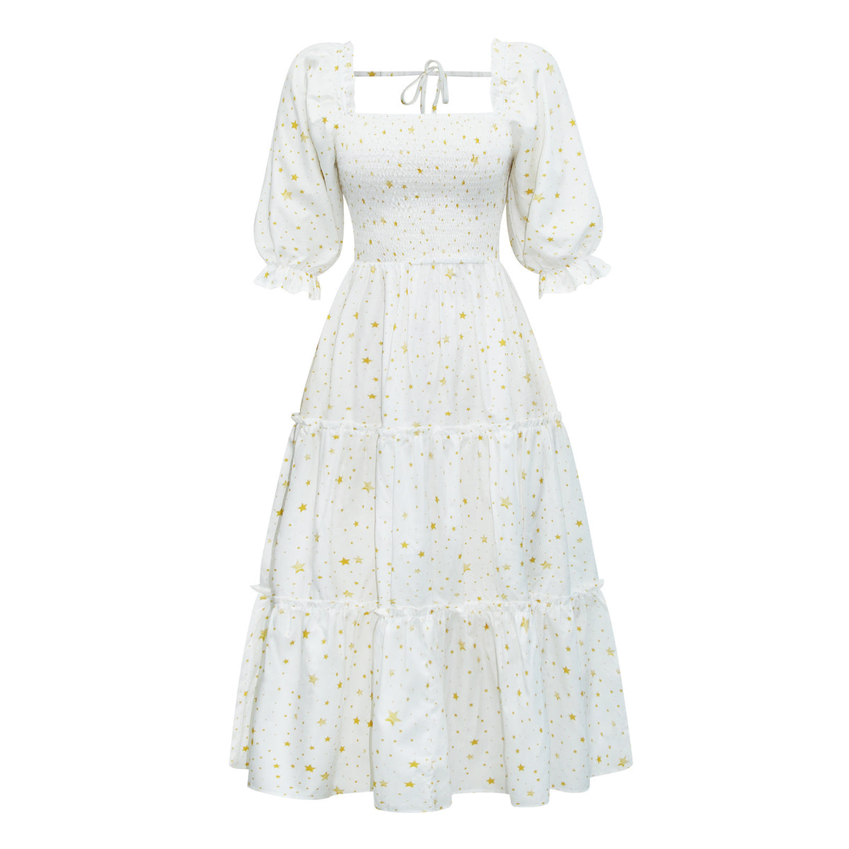 Floral Lantern Dress