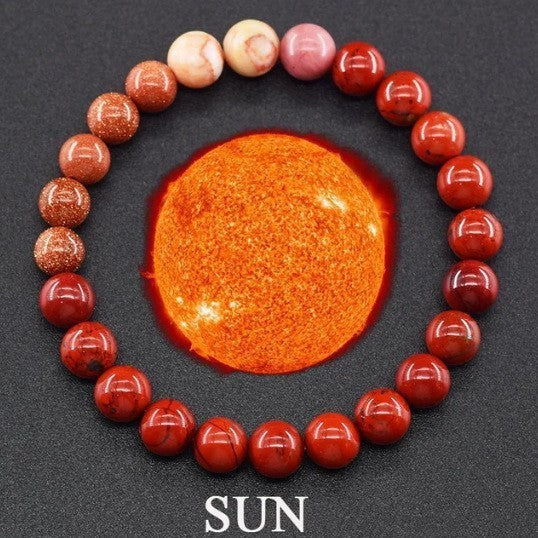 Couple's Matte Stone Bracelet