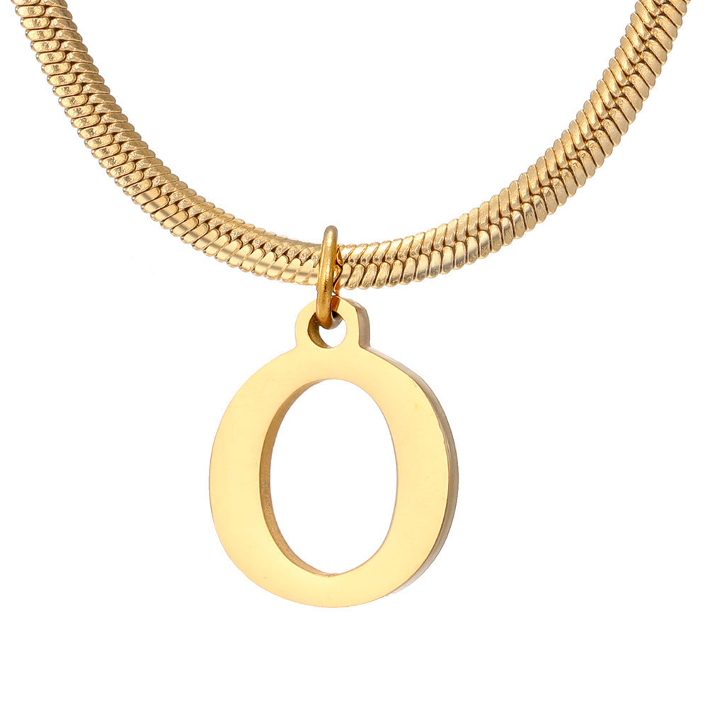 Women's A-Z Letter Pendant Necklace