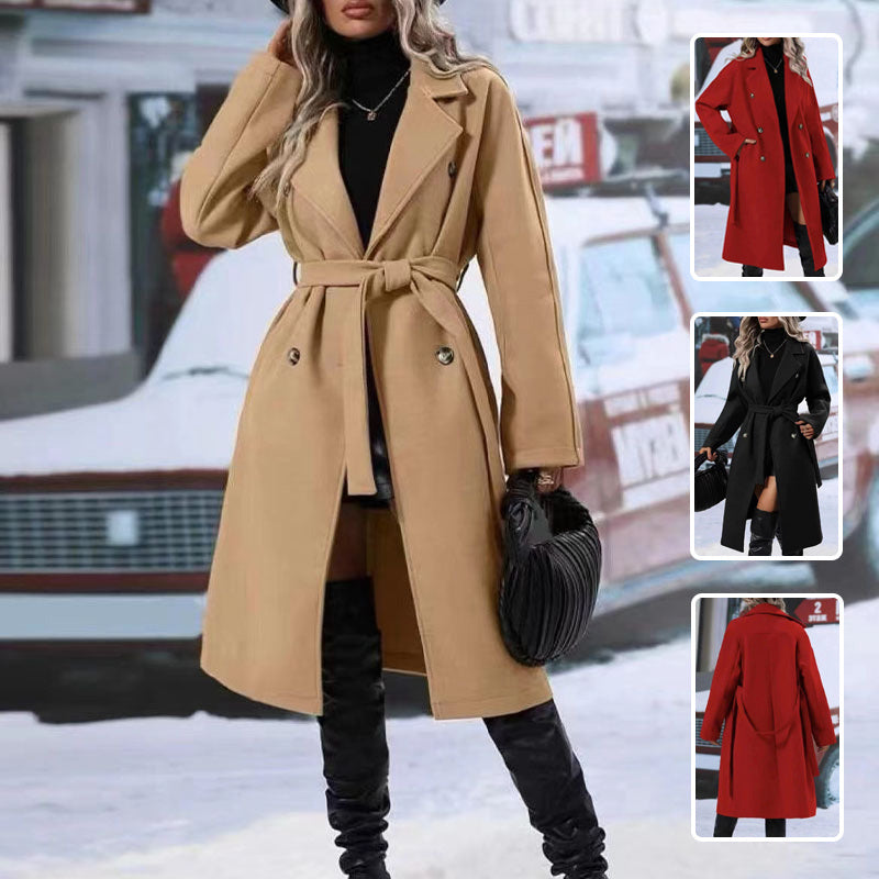 Women's Winter Trench Coat