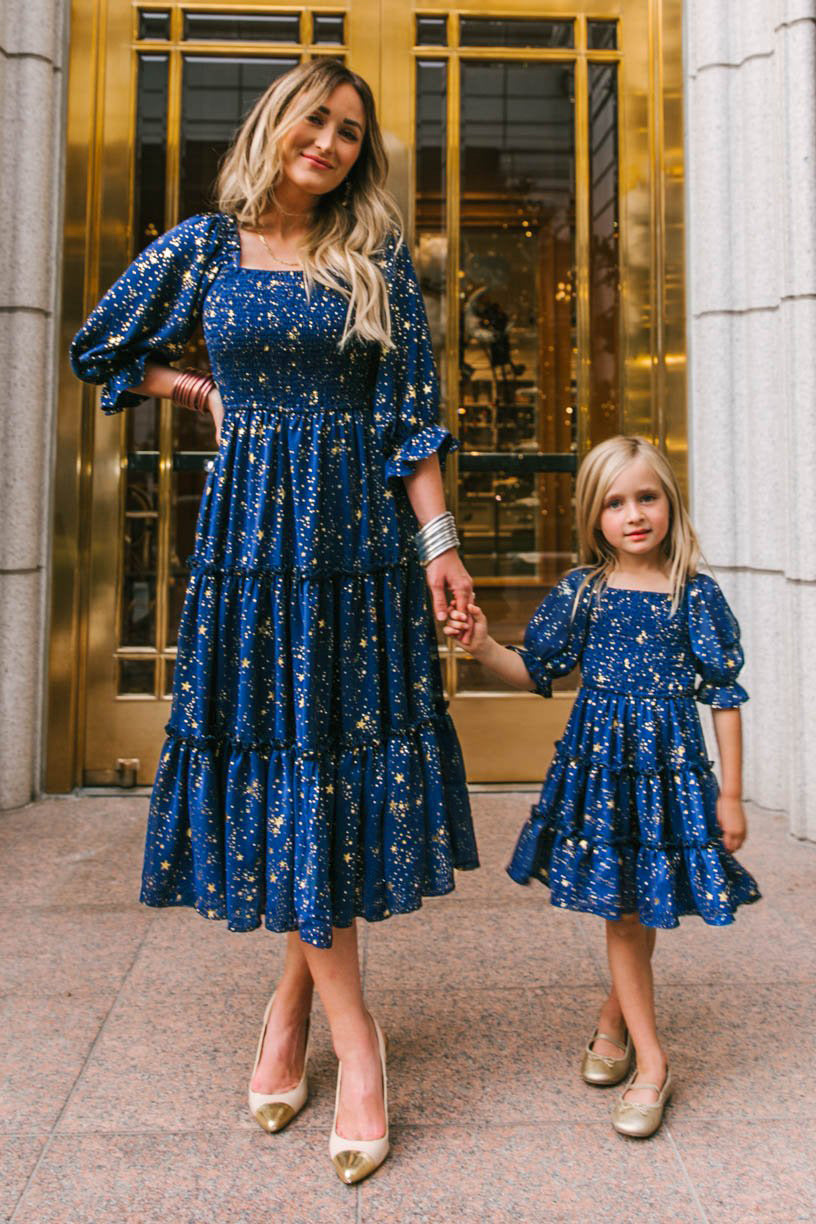 Floral Lantern Dress