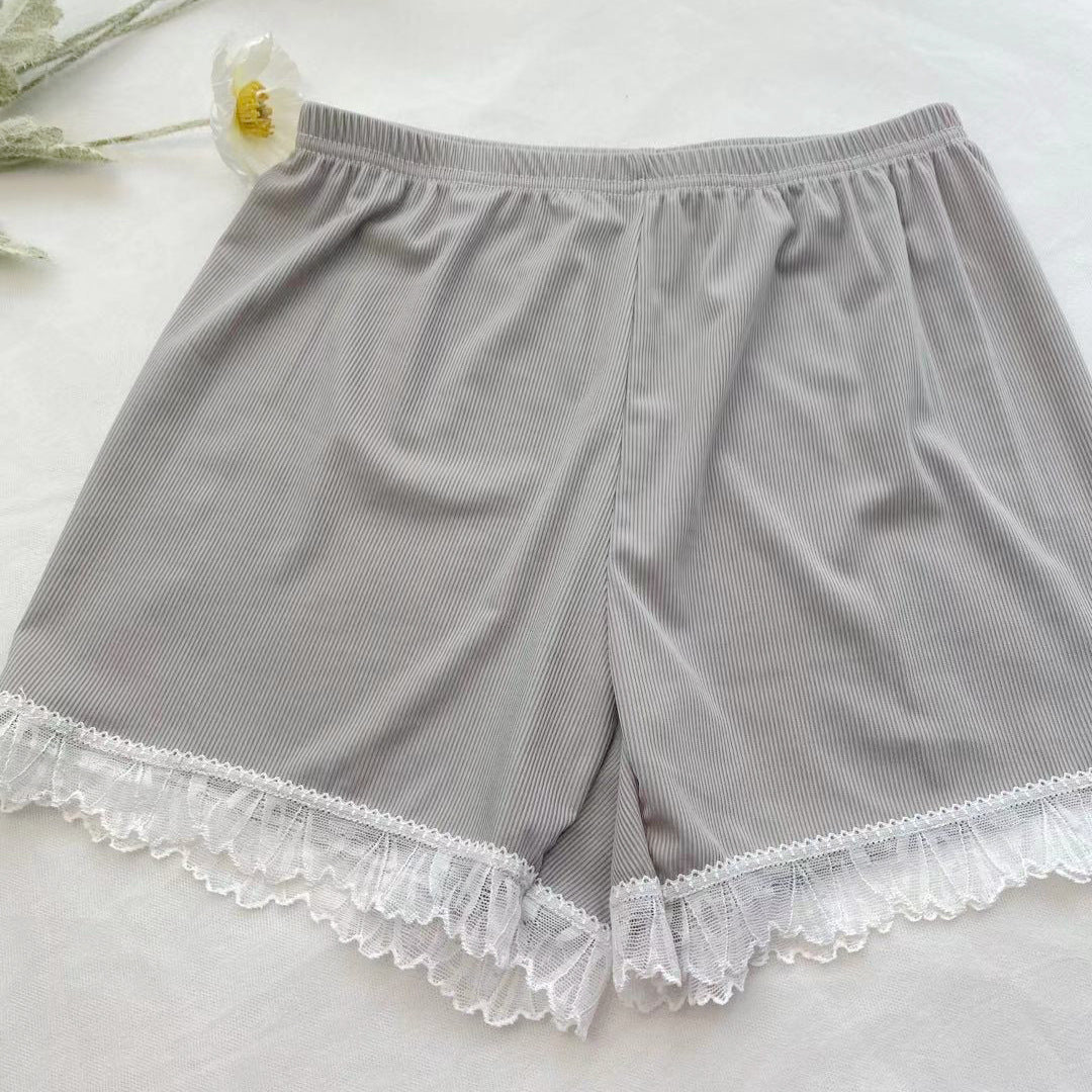 Women's Summer Ice Silk Lace Shorts
