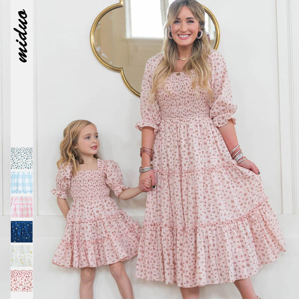 Floral Lantern Dress