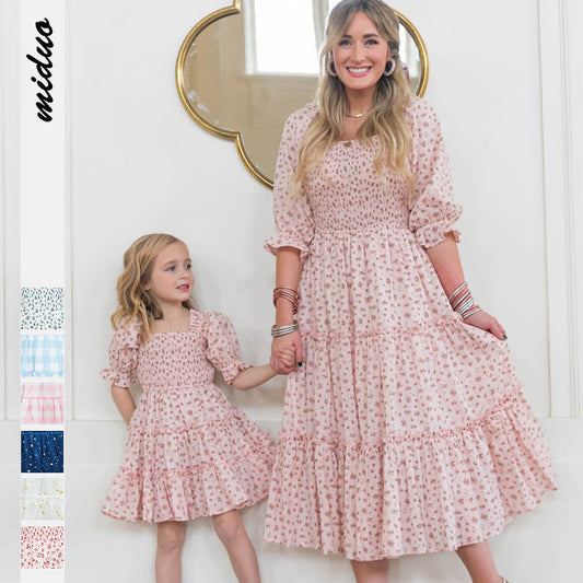 Floral Lantern Dress