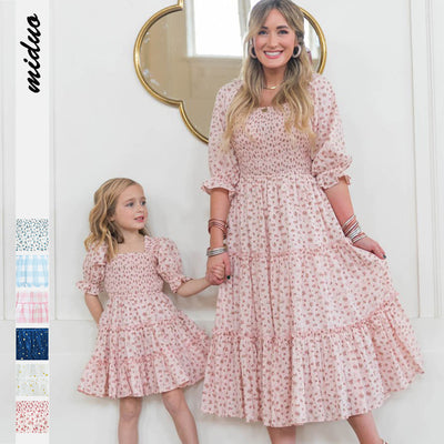Floral Lantern Dress