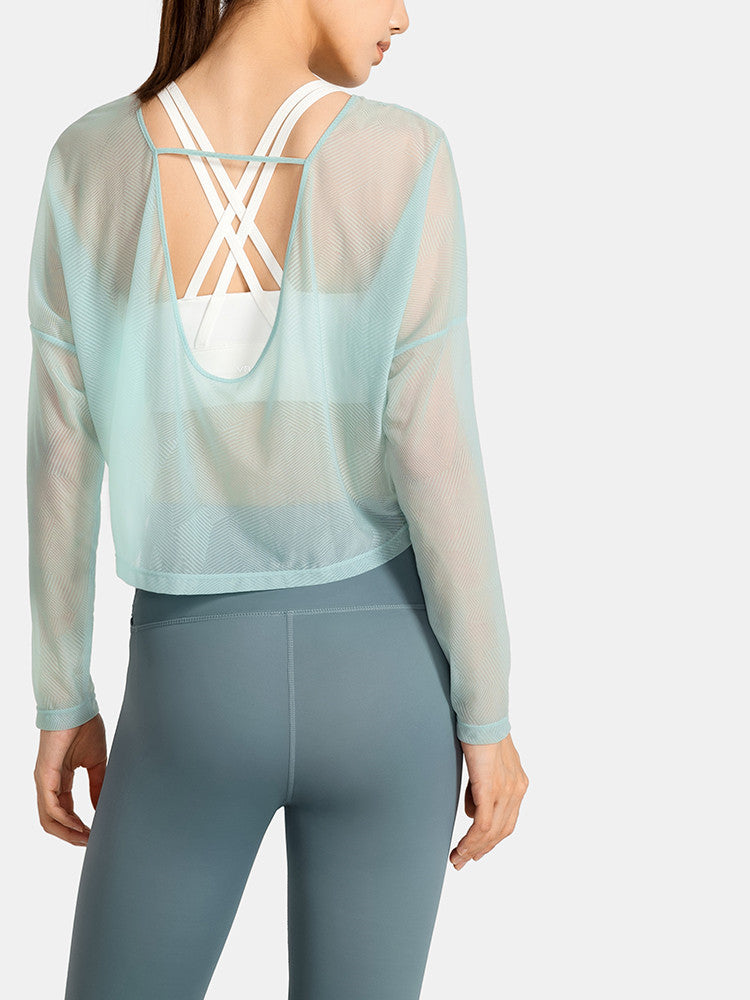 Women's Summer Breathable Yoga Top