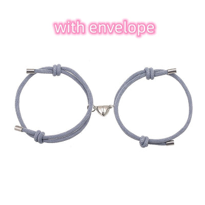 Nylon Magnetic Love Bracelet