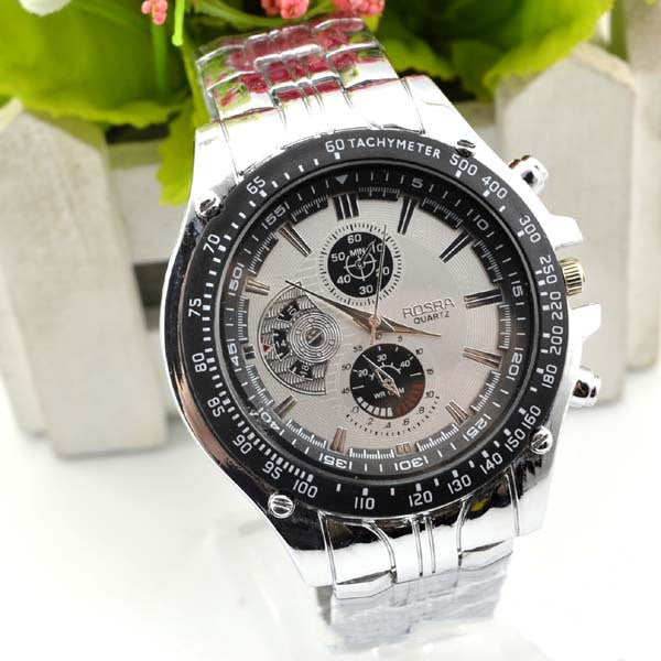 Men's Stainless Steel Quartz Watch