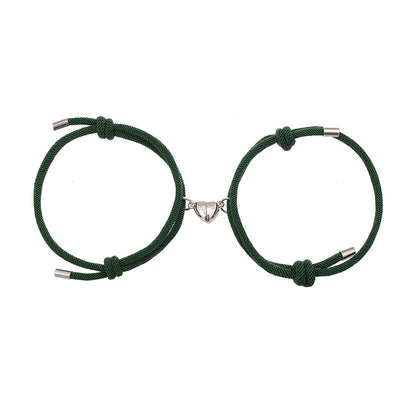 Nylon Magnetic Love Bracelet