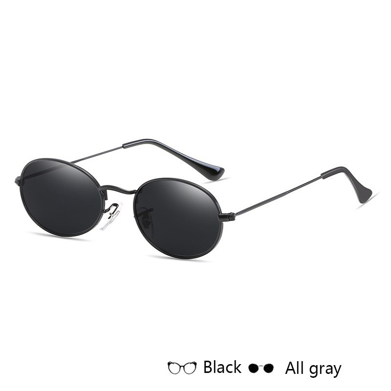 Women's Luxury Oval Sunglasses