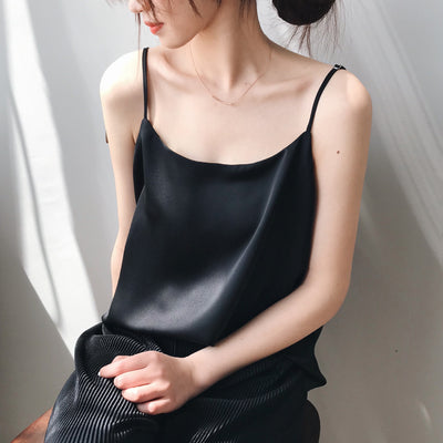 Women's Summer Satin Sling Vest