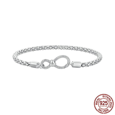Women's Sterling Silver Infinity Bracelet
