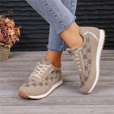 Women's Floral Print Sneakers