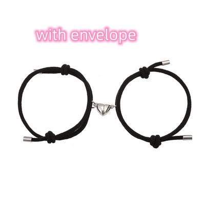Nylon Magnetic Love Bracelet