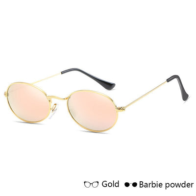 Women's Luxury Oval Sunglasses