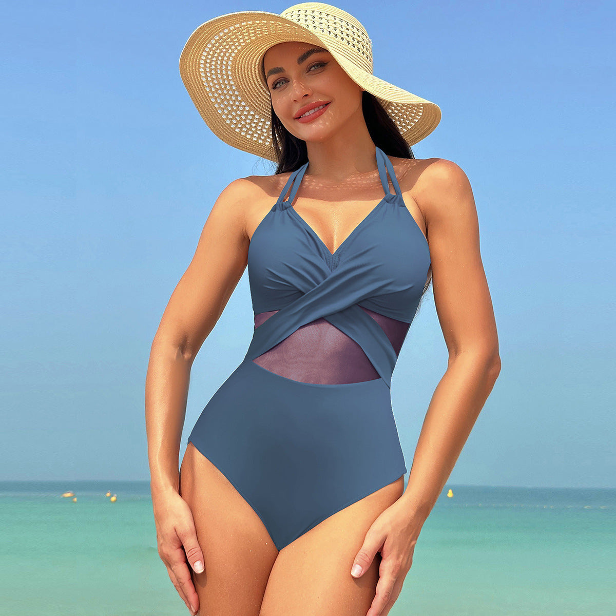 Mesh Halter One-Piece