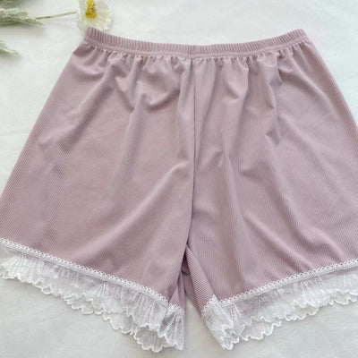Women's Summer Ice Silk Lace Shorts