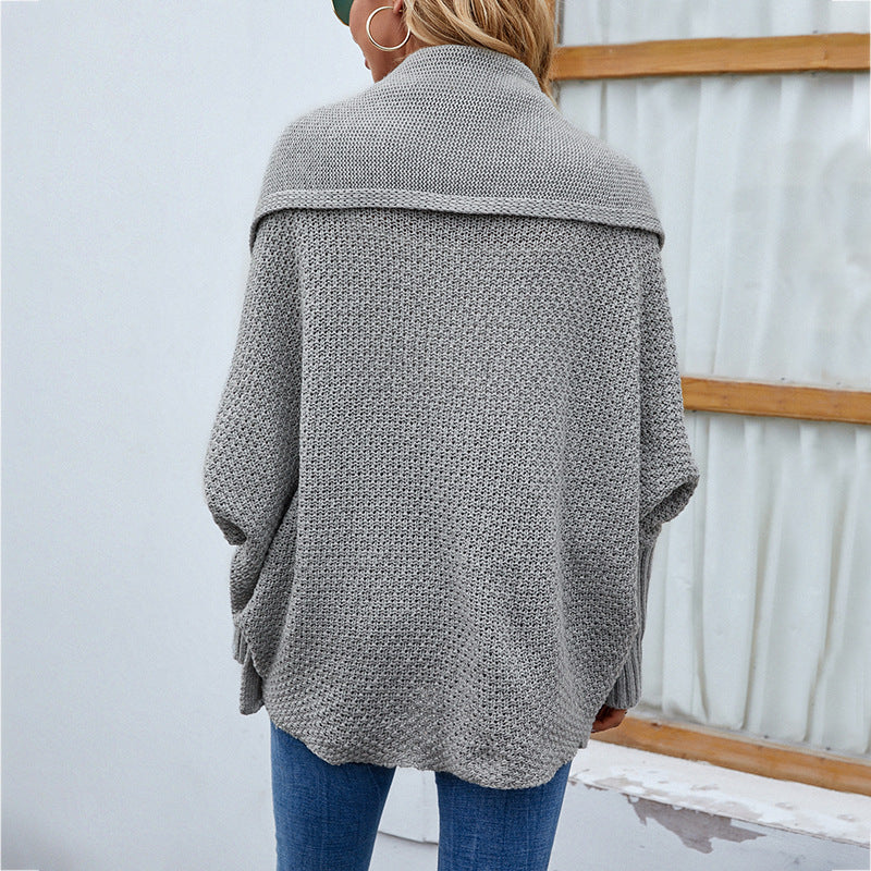 Women's Knitted Batwing Cardigan