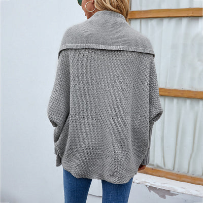 Women's Knitted Batwing Cardigan