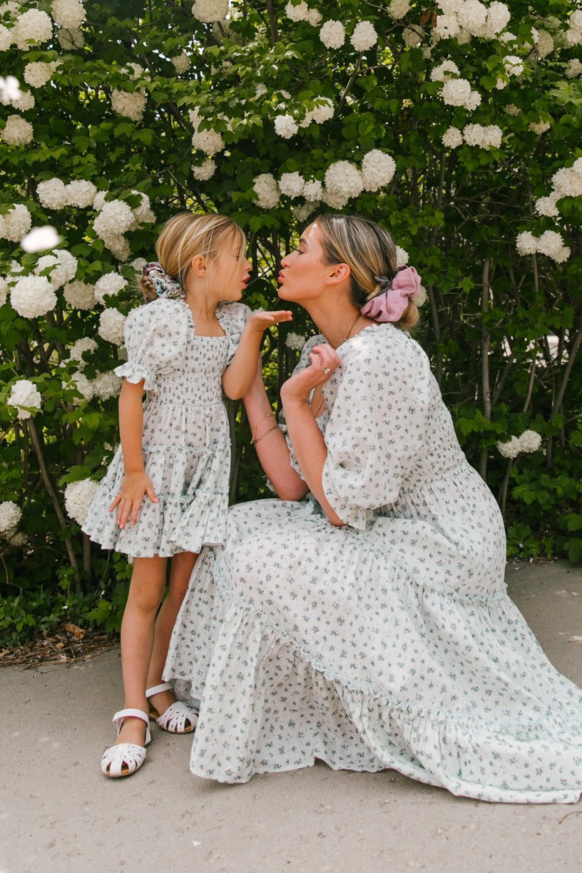 Floral Lantern Dress
