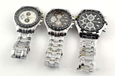 Men's Stainless Steel Quartz Watch