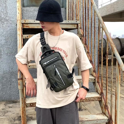 Men's Multifunctional Crossbody Bag