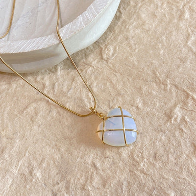 Princess Moonstone Necklace