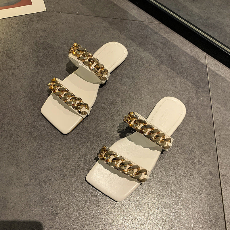 Women's Summer Chain Slippers