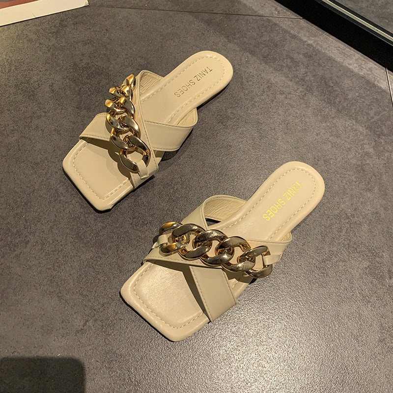 Women's Summer Chain Slippers