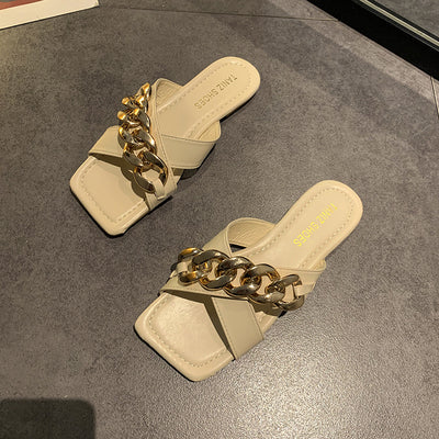 Women's Summer Chain Slippers