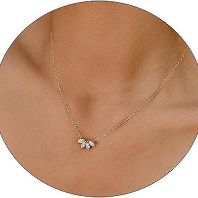 Women's Lotus Flower Pendant Necklace