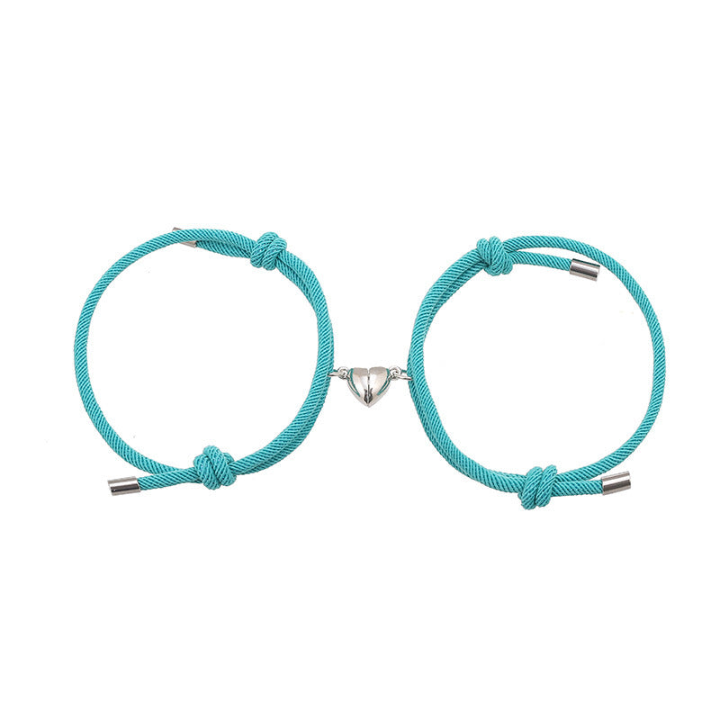 Nylon Magnetic Love Bracelet