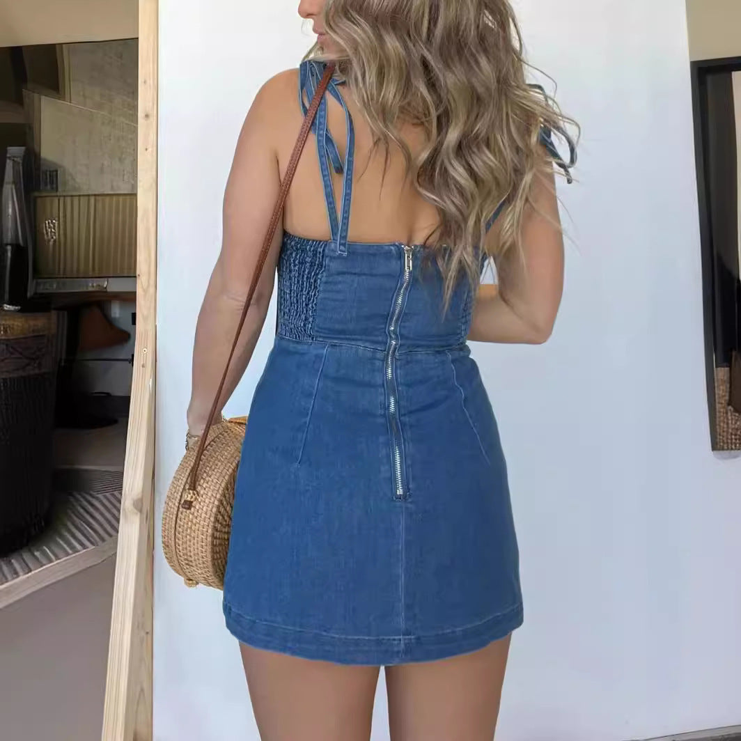 Women's Summer Denim Dress