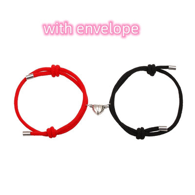 Nylon Magnetic Love Bracelet
