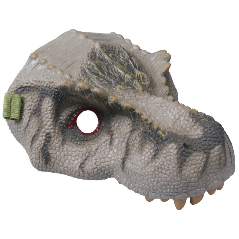 Dinosaur Mask Headgear Claw Gloves Toy Game Props