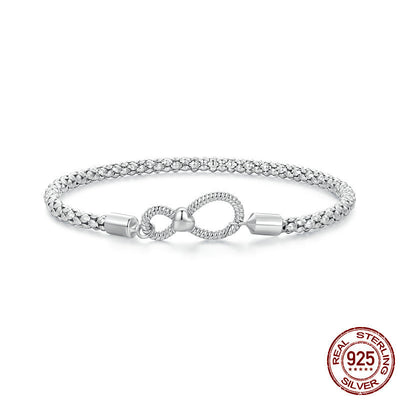 Women's Sterling Silver Infinity Bracelet