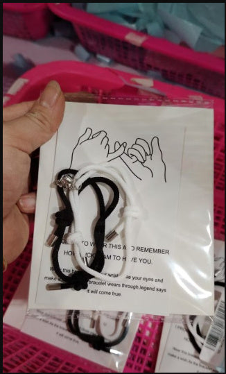 Nylon Magnetic Love Bracelet