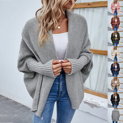 Women's Knitted Batwing Cardigan