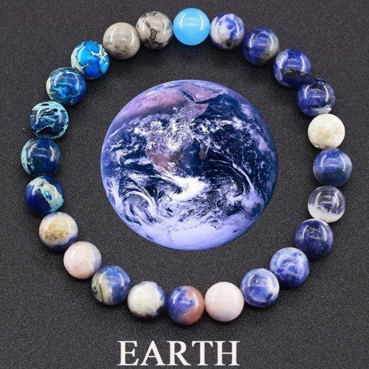 Couple's Matte Stone Bracelet