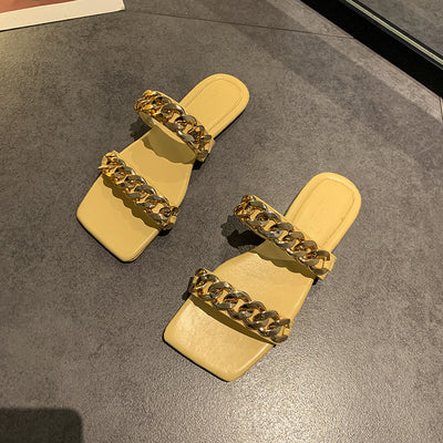 Women's Summer Chain Slippers