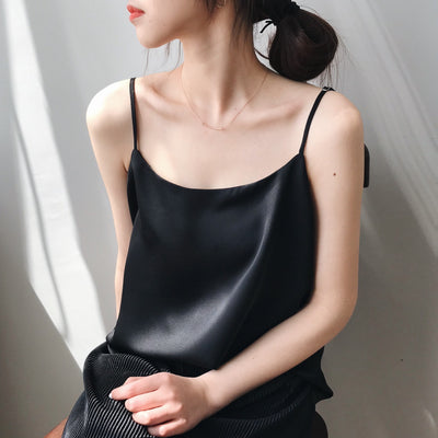 Women's Summer Satin Sling Vest