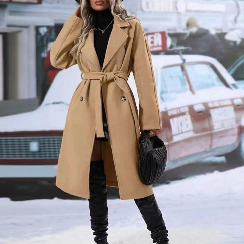Women's Winter Trench Coat